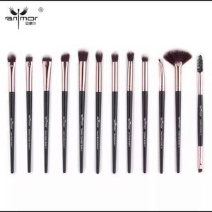 12pc Makeup Brush Set